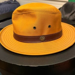 Goorin bros canvas fedora hat